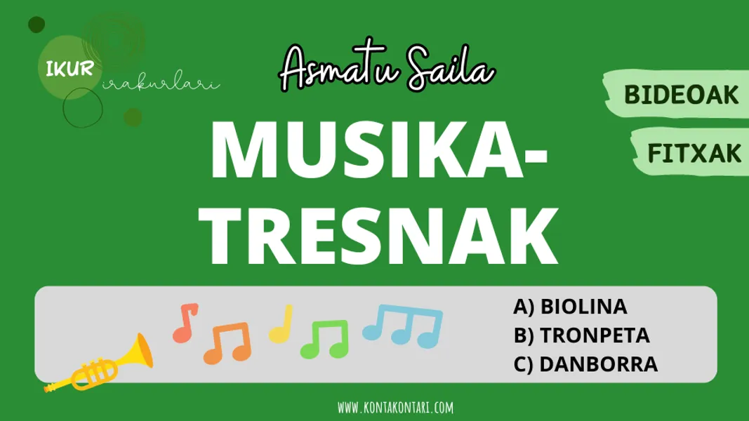 ASMATU MUSIKA-TRESNAK