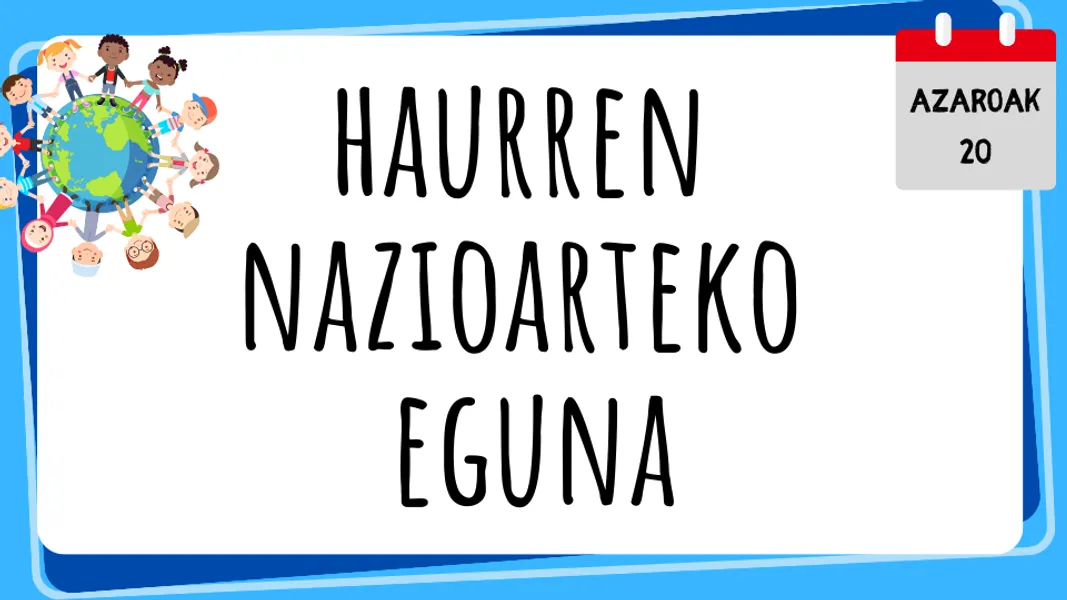 HAURREN NAZIOARTEKO EGUNA
