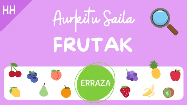 AURKITU FRUTAK