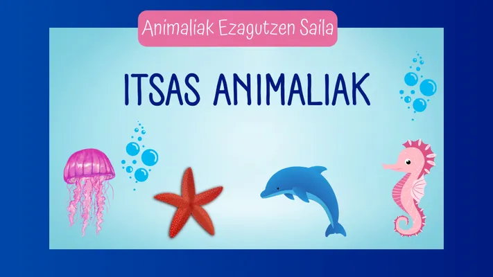 ITSAS ANIMALIAK